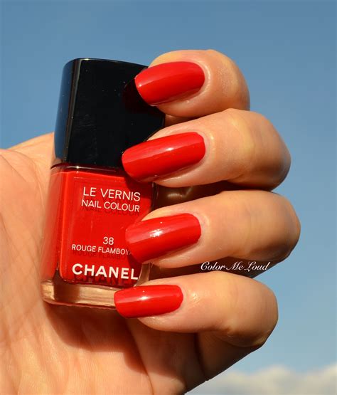 vernis ongle rouge chanel|chanel's colour.